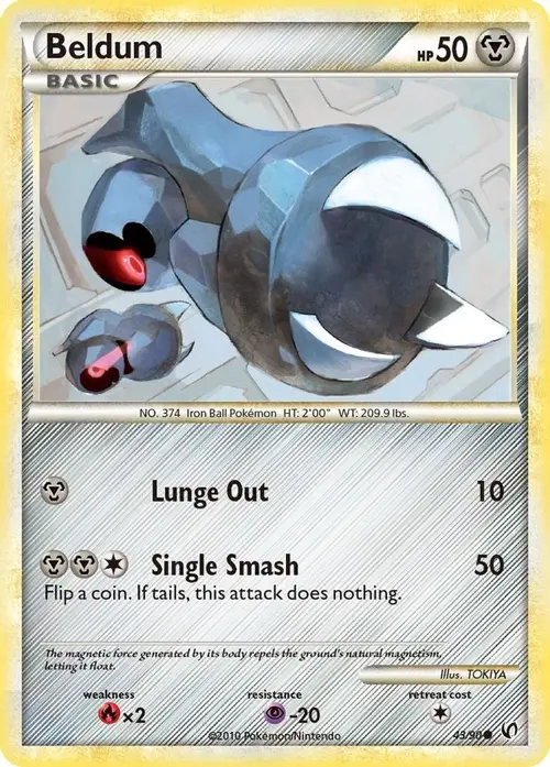 Beldum card art