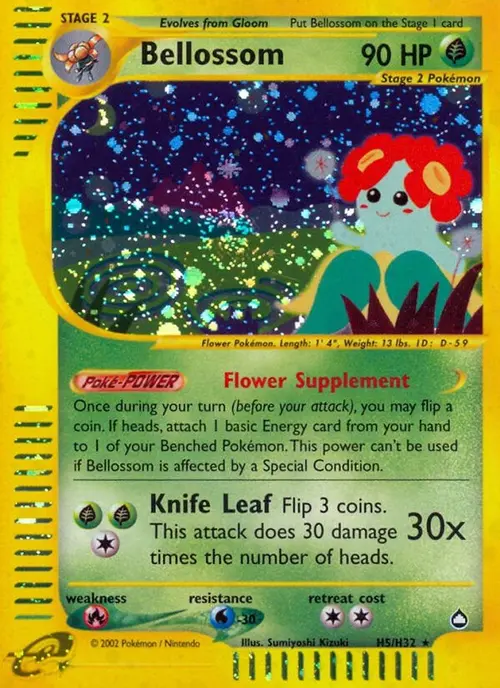 Bellossom (H5) card art