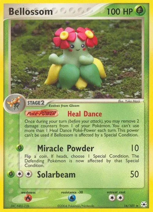 Bellossom card art