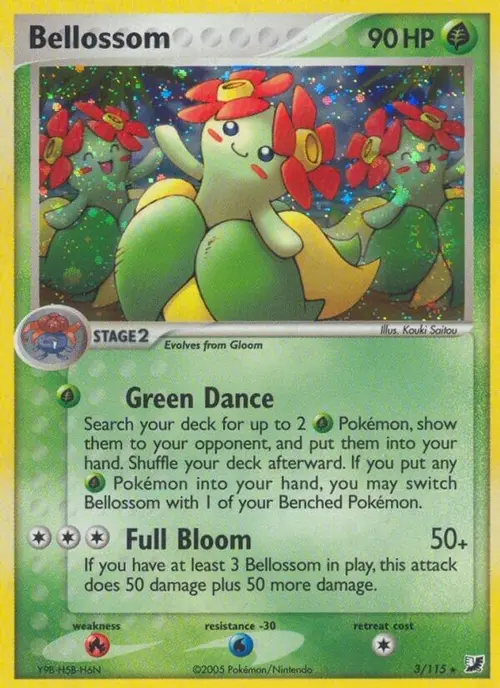 Bellossom card art