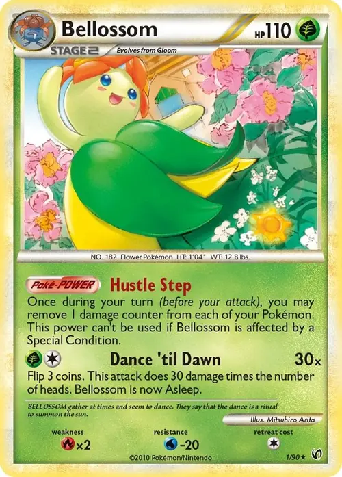 Bellossom card art