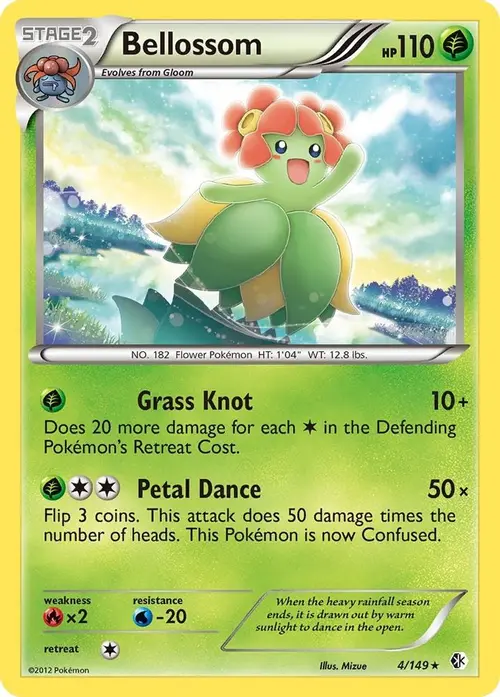 Bellossom card art
