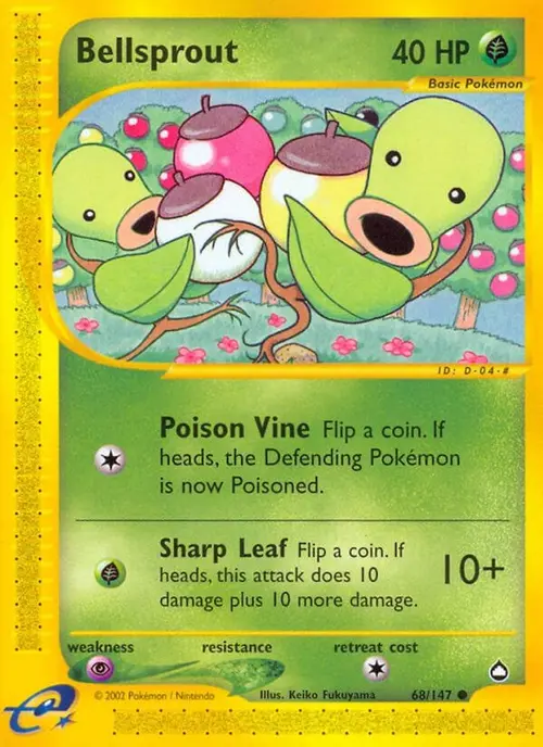 Bellsprout (68) card art