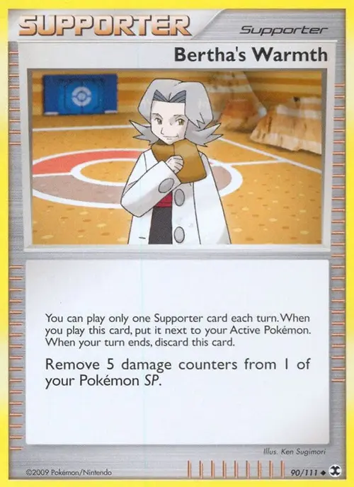 Bertha's Warmth card art