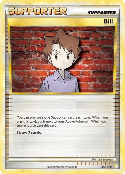 Bill card art