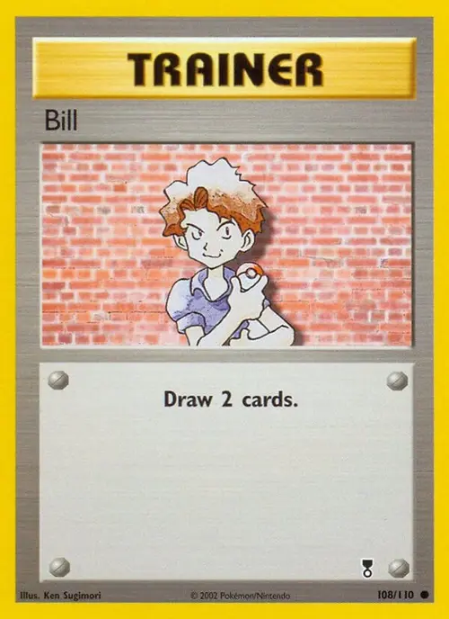 Bill card art