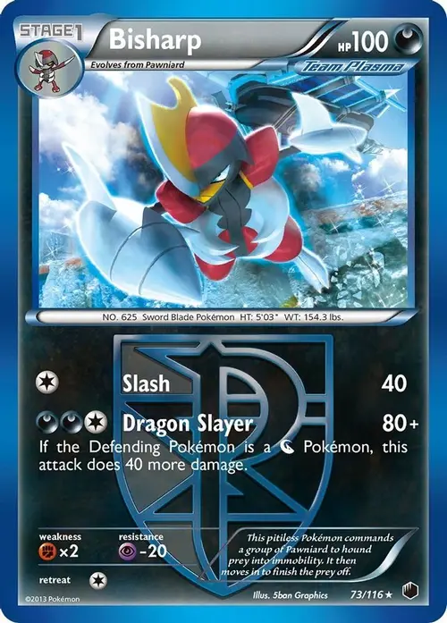 Bisharp (Team Plasma) (73) card art