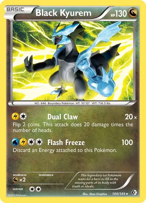 Black Kyurem card art