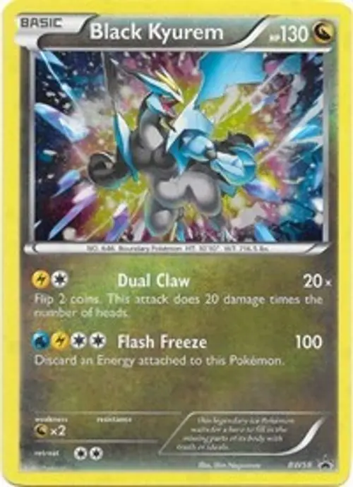Black Kyurem - BW58 card art