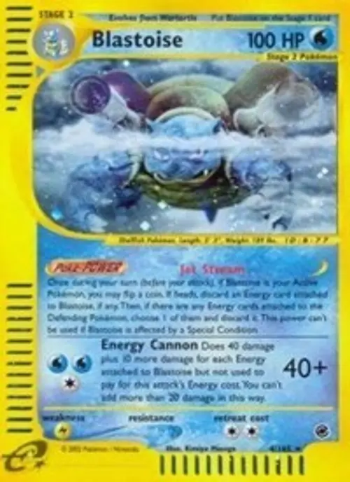 Blastoise (4) card art
