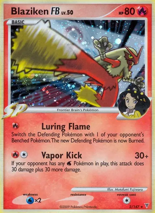 Blaziken FB card art