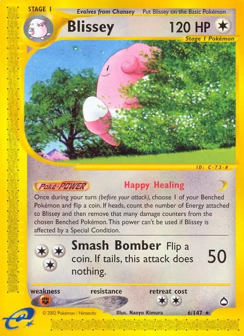 Blissey card art