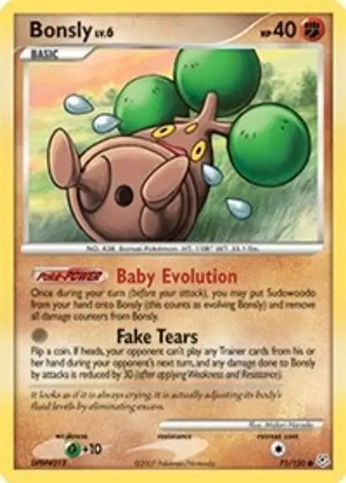 Bonsly card art