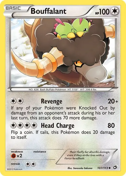 Bouffalant card art
