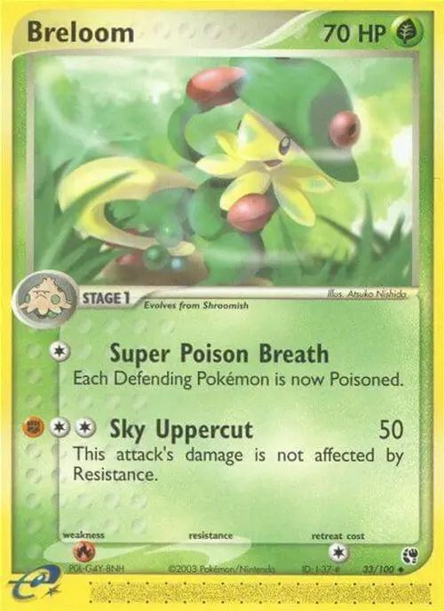 Breloom card art