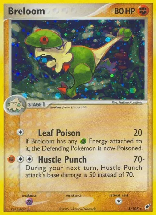Breloom card art