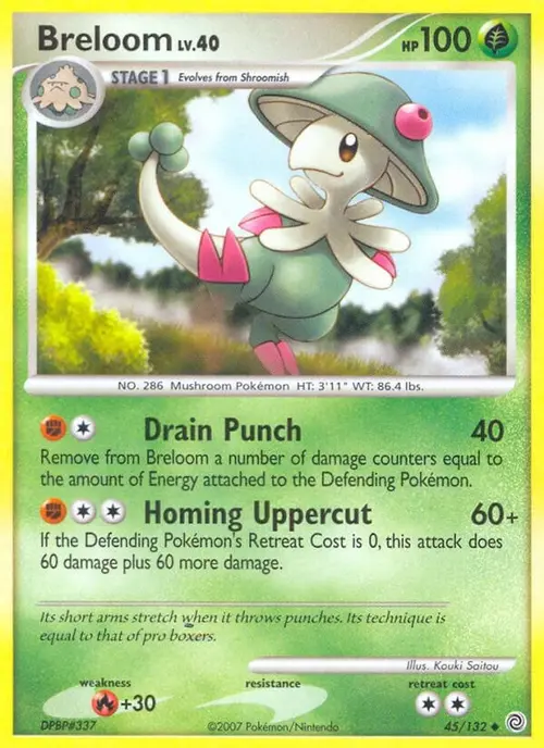 Breloom card art