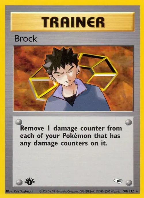 Brock (98) card art