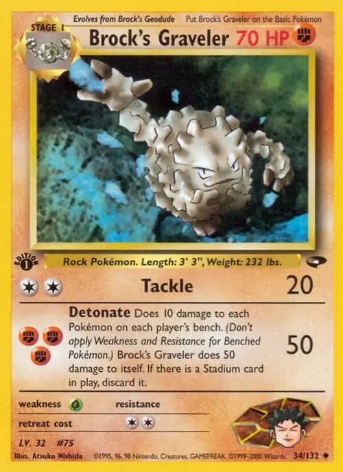 Brock's Graveler card art