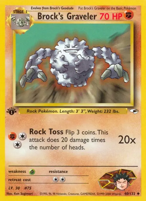 Brock's Graveler card art