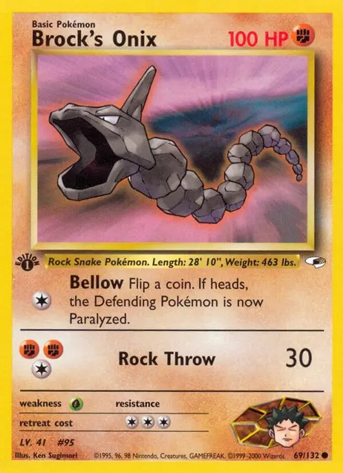 Brock's Onix (69) card art