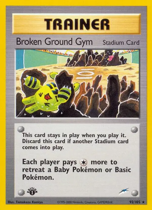 Broken Ground Gym card art