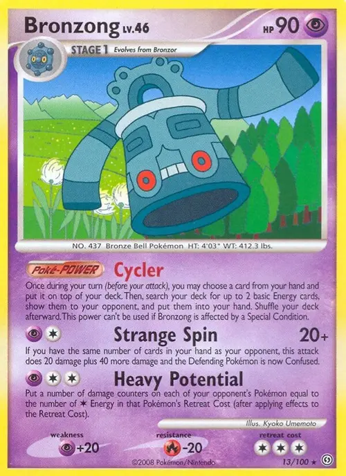 Bronzong card art