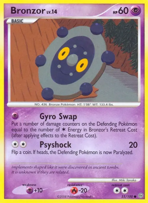 Bronzor card art