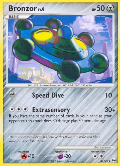 Bronzor (34) card art