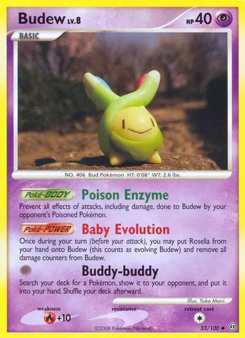 Budew card art