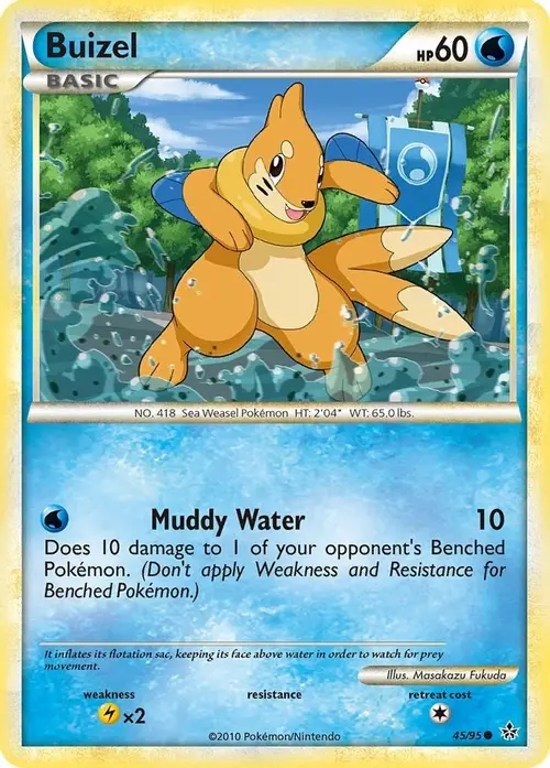 Buizel card art