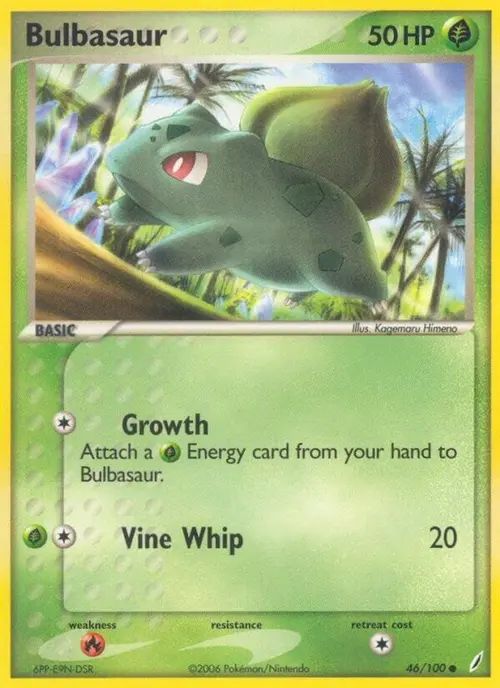 Bulbasaur - 046/100 card art