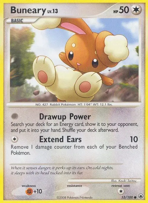 Buneary card art