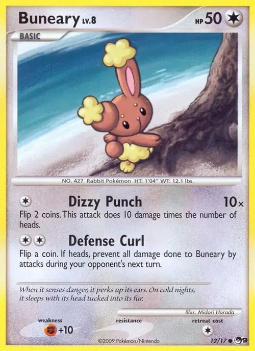 Buneary card art