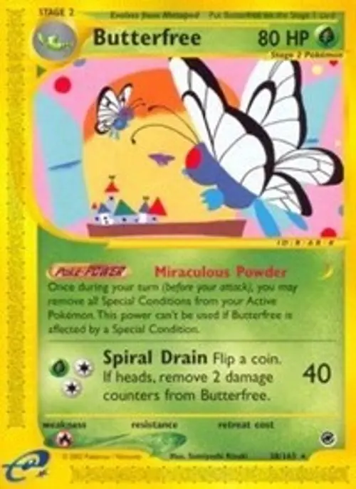 Butterfree (38) card art