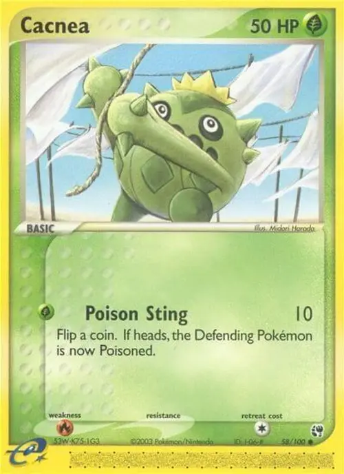 Cacnea - 58/100 card art