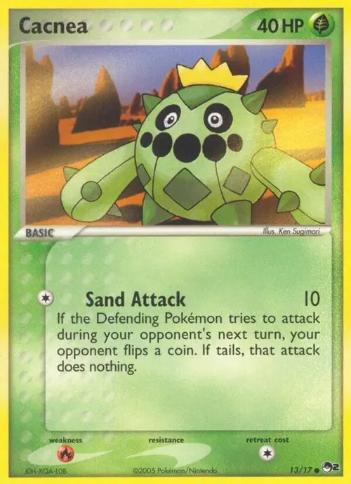 Cacnea card art