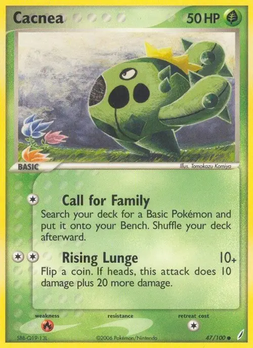 Cacnea card art