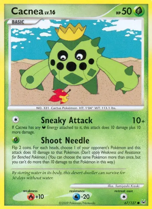 Cacnea card art