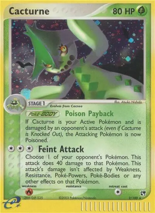 Cacturne card art