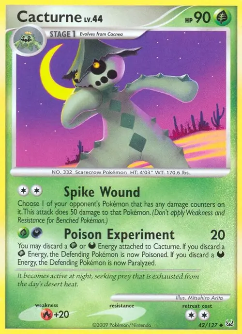 Cacturne card art