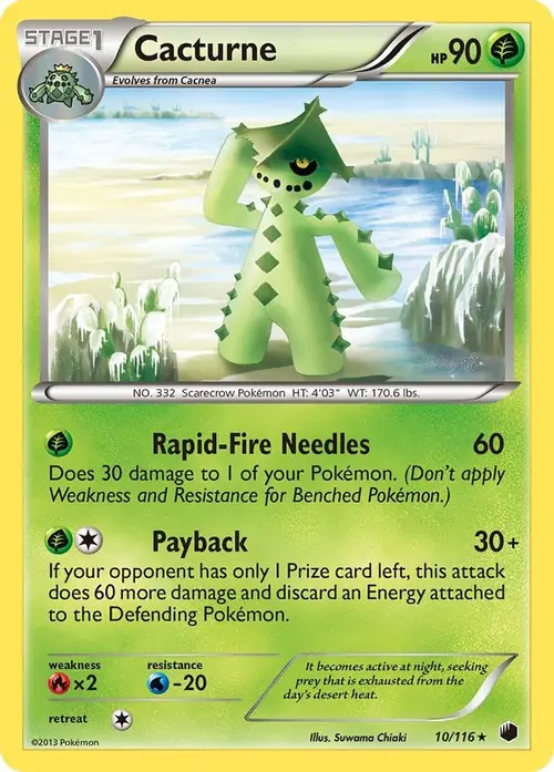 Cacturne card art