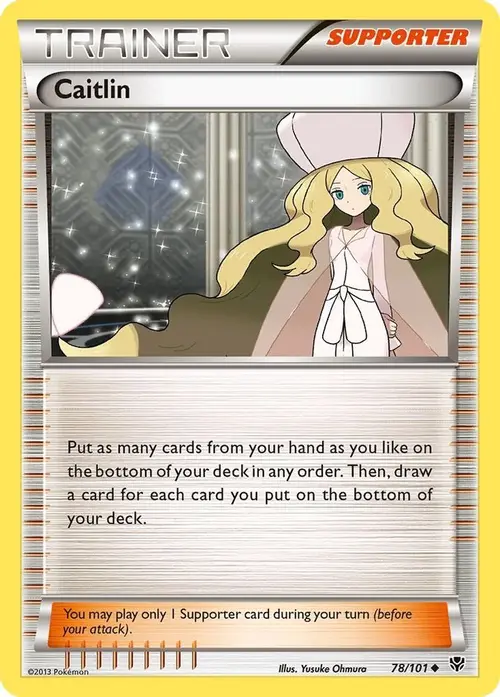 Caitlin card art