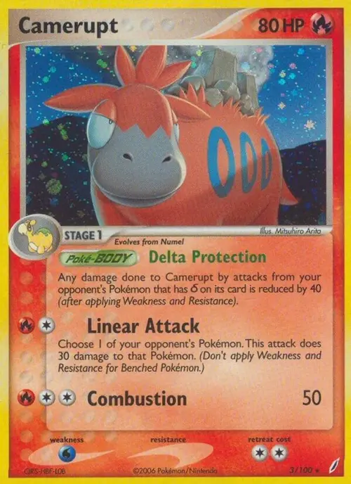 Camerupt card art