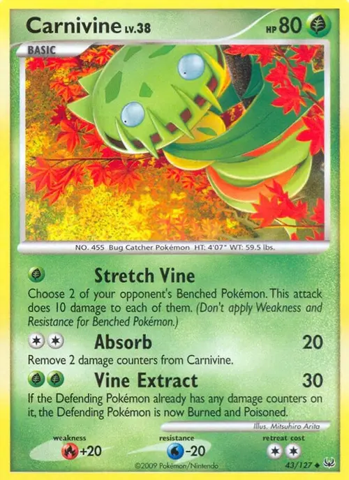 Carnivine (43) card art