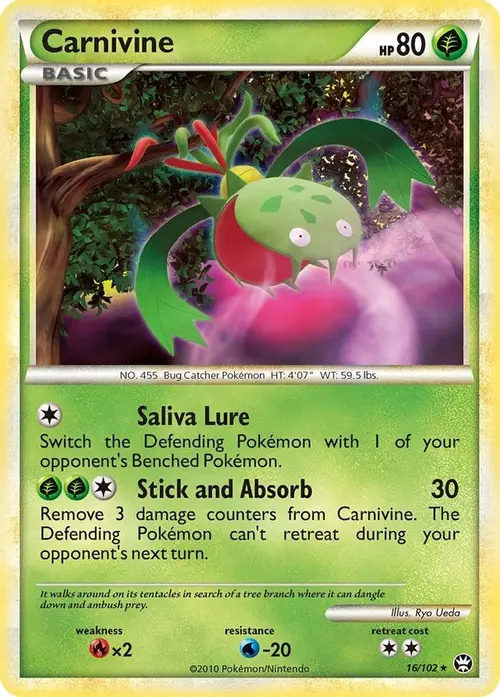 Carnivine card art