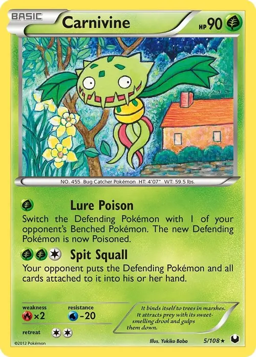 Carnivine card art