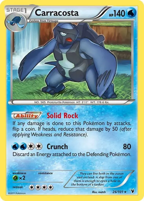 Carracosta card art