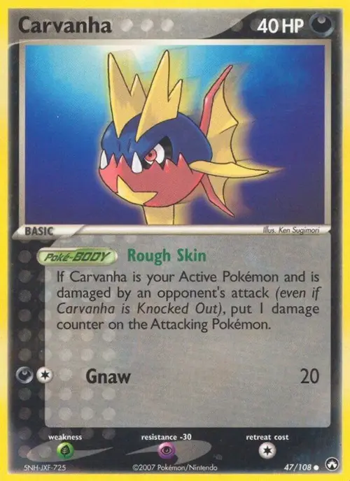 Carvanha card art