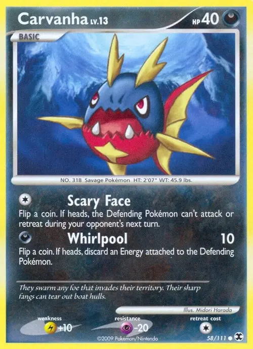 Carvanha card art